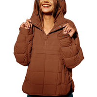 Miranda Casual Quilted Jacket with Side Pockets and Pockets