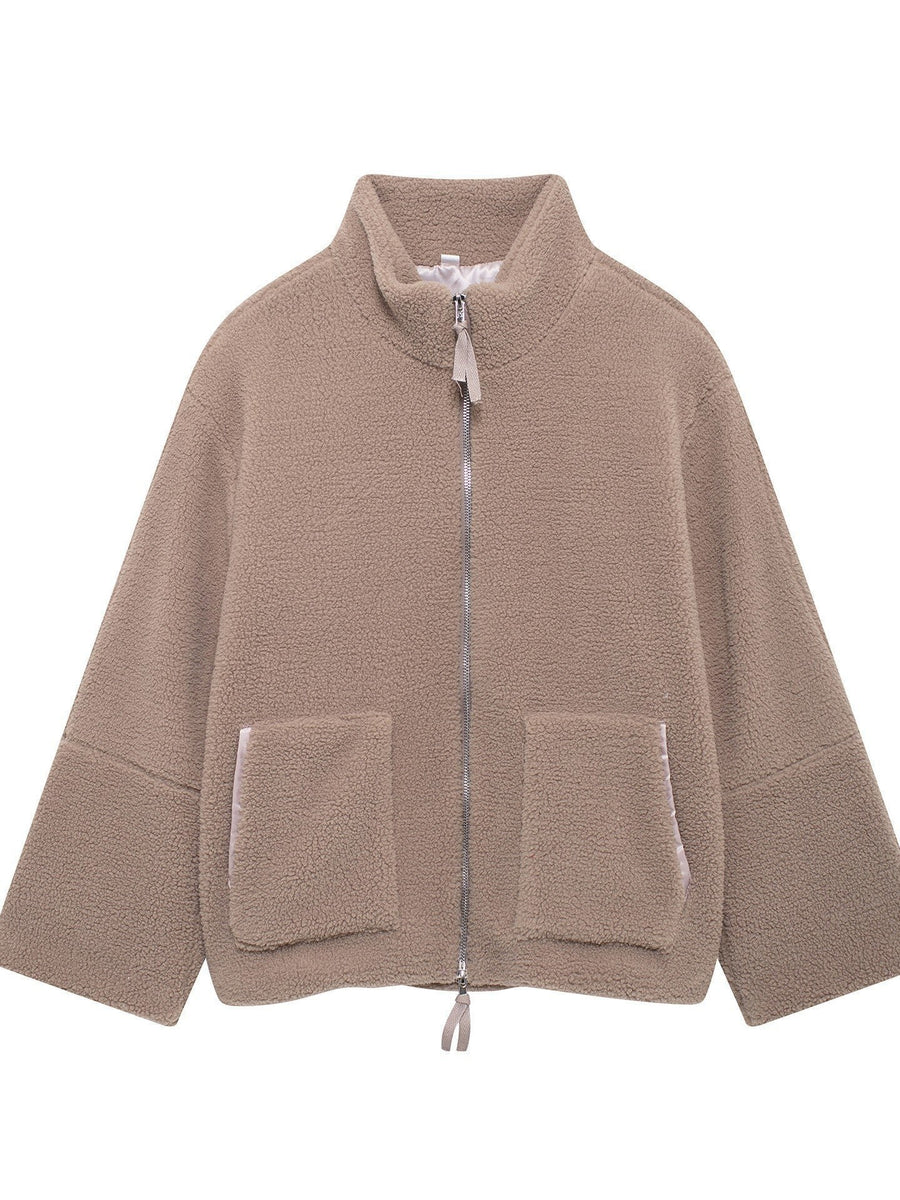 Miranda Jacket with Pockets in Coffee
