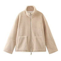 Miranda Jacket with Pockets in Khaki