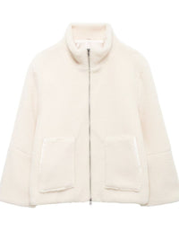 Miranda Jacket with Pockets in White
