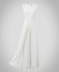 Miranda Jumpsuit with Sleeveless in White