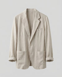 Miranda Linen Blazer in Multicolour