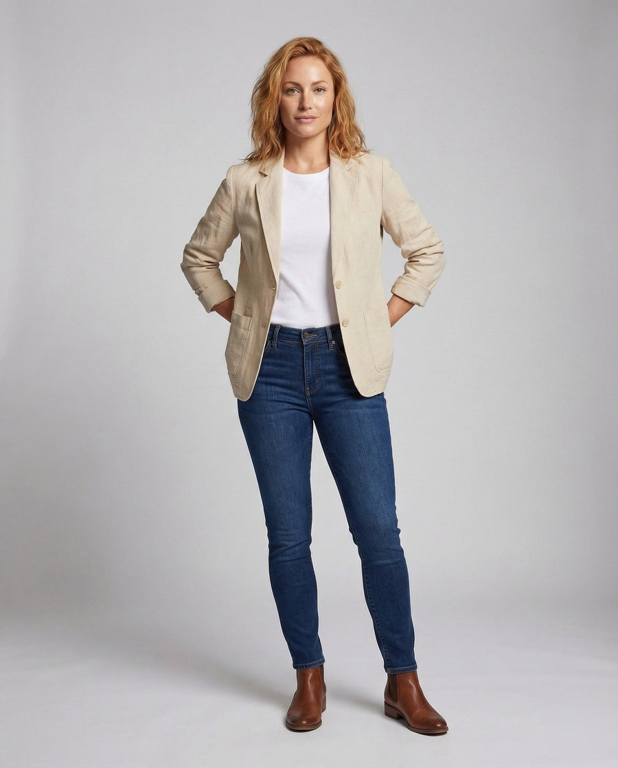 Miranda Linen Blazer