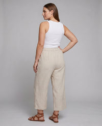 Miranda Relaxed Linen Bag with Elastic Waist and Pockets