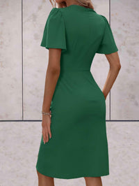 Miranda Wrap Dress with V-Neck