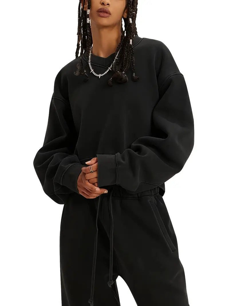 Mireille Casual Shirt with Oversized in Black