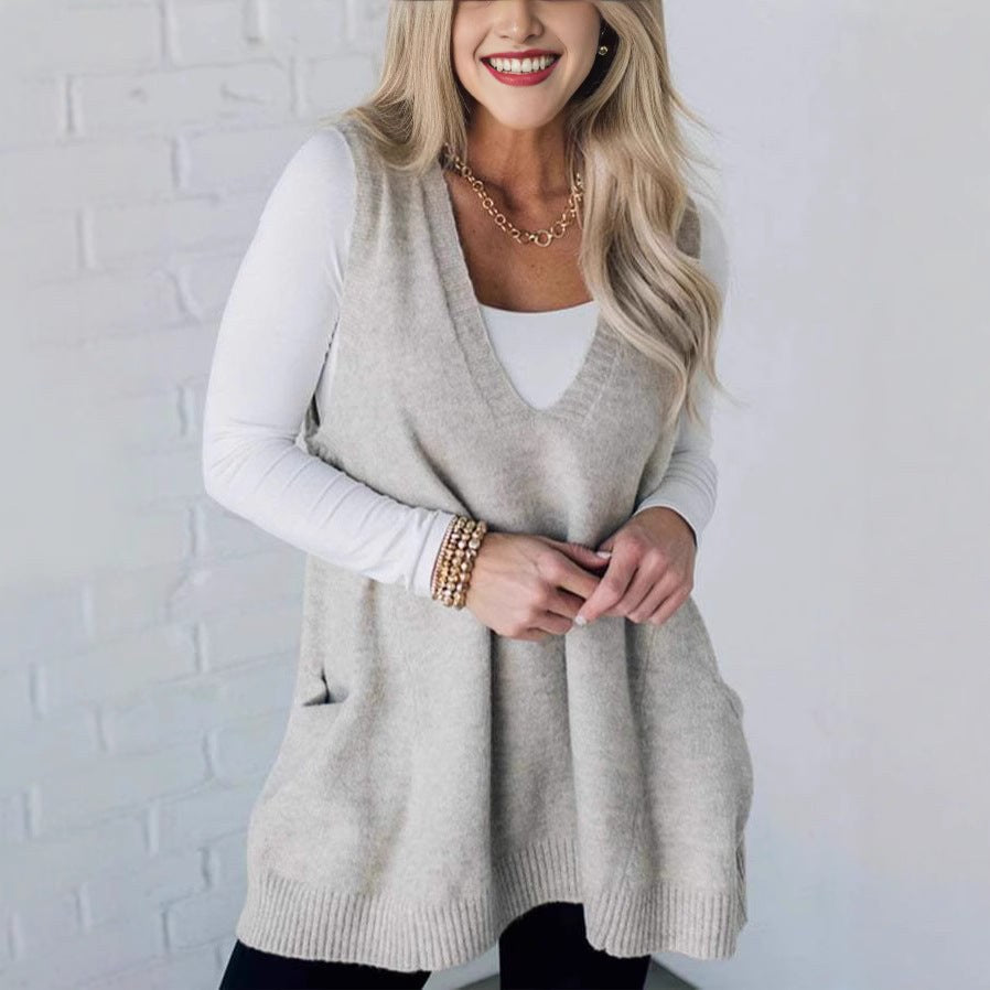 Mireille Comfortable Knit Bag with Pockets