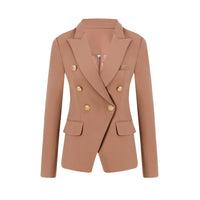 Mireille Elegant Jacket in Apricot