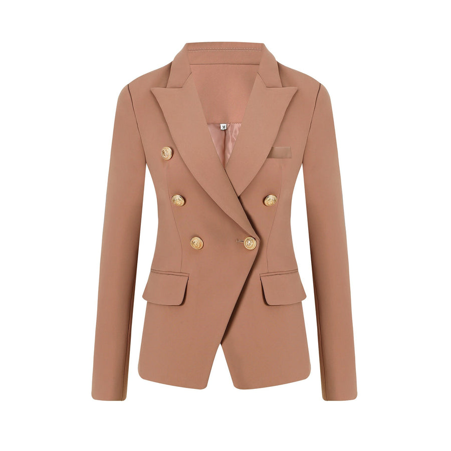 Mireille Elegant Jacket in Apricot