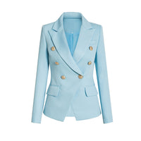 Mireille Elegant Jacket in Light Blue