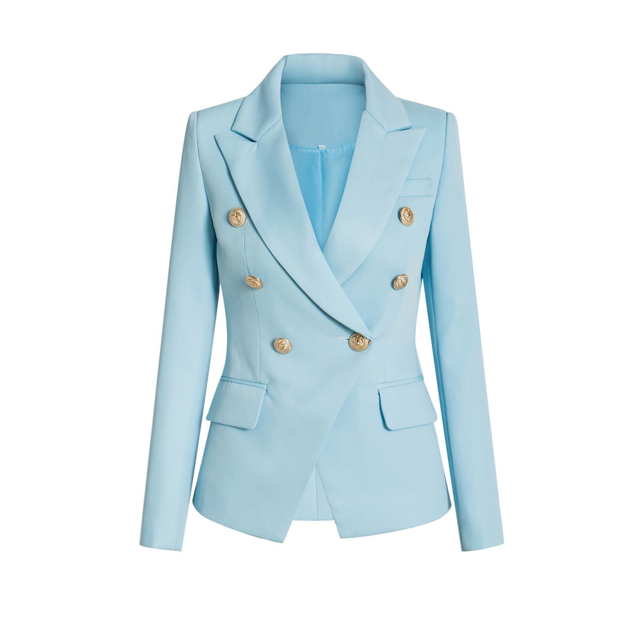 Mireille Elegant Jacket in Light Blue