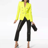 Mireille Elegant Jacket in Yellow