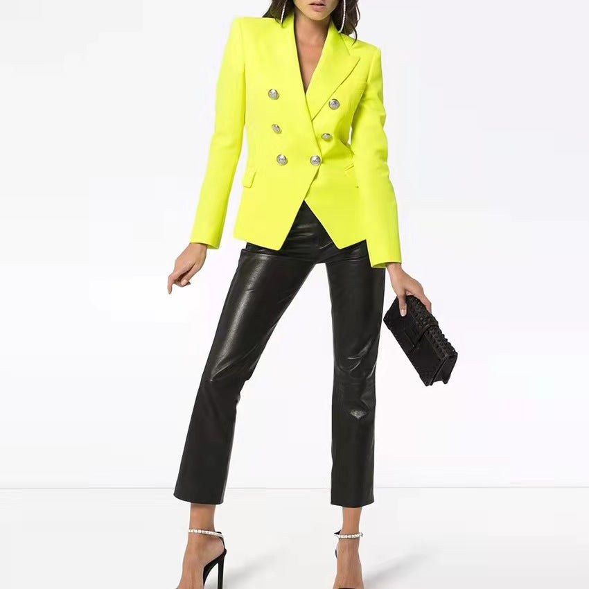 Mireille Elegant Jacket in Yellow