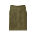 Mireille Elegant Leather Skirt