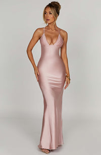 Veronica Maxi Dress - Blush