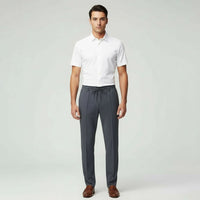 Mirko Elegant Trousers in Navy