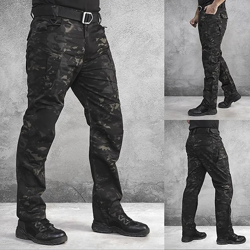 Mirko Trousers in Schwarze Tarnung