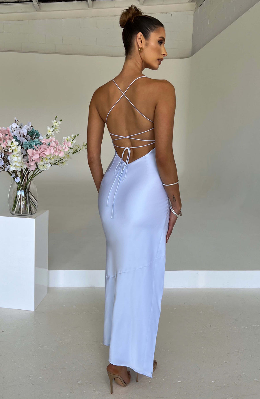 Ivy Maxi Dress – Baby Blue