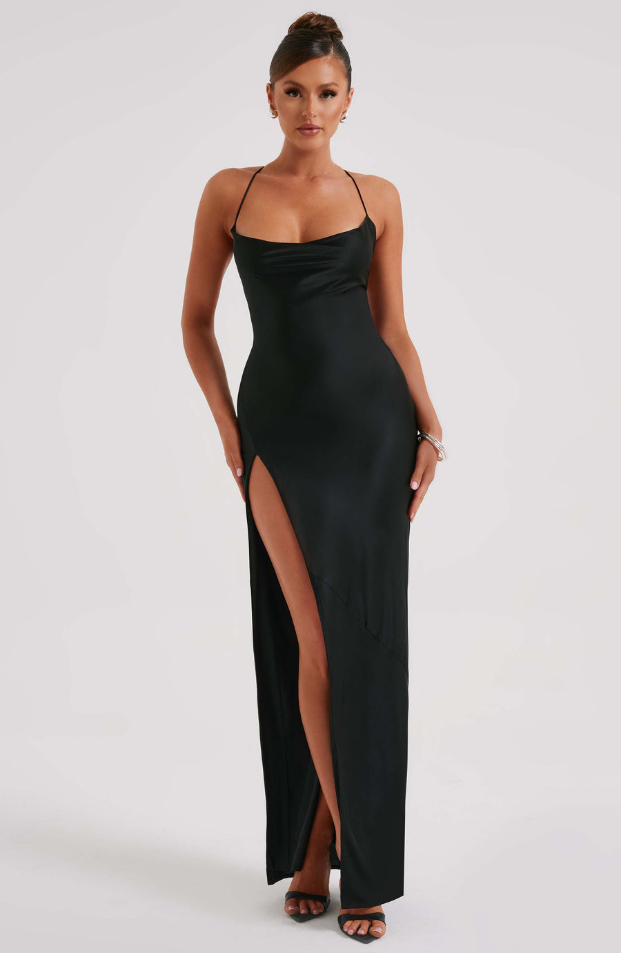 Ivy Maxi Dress – Black