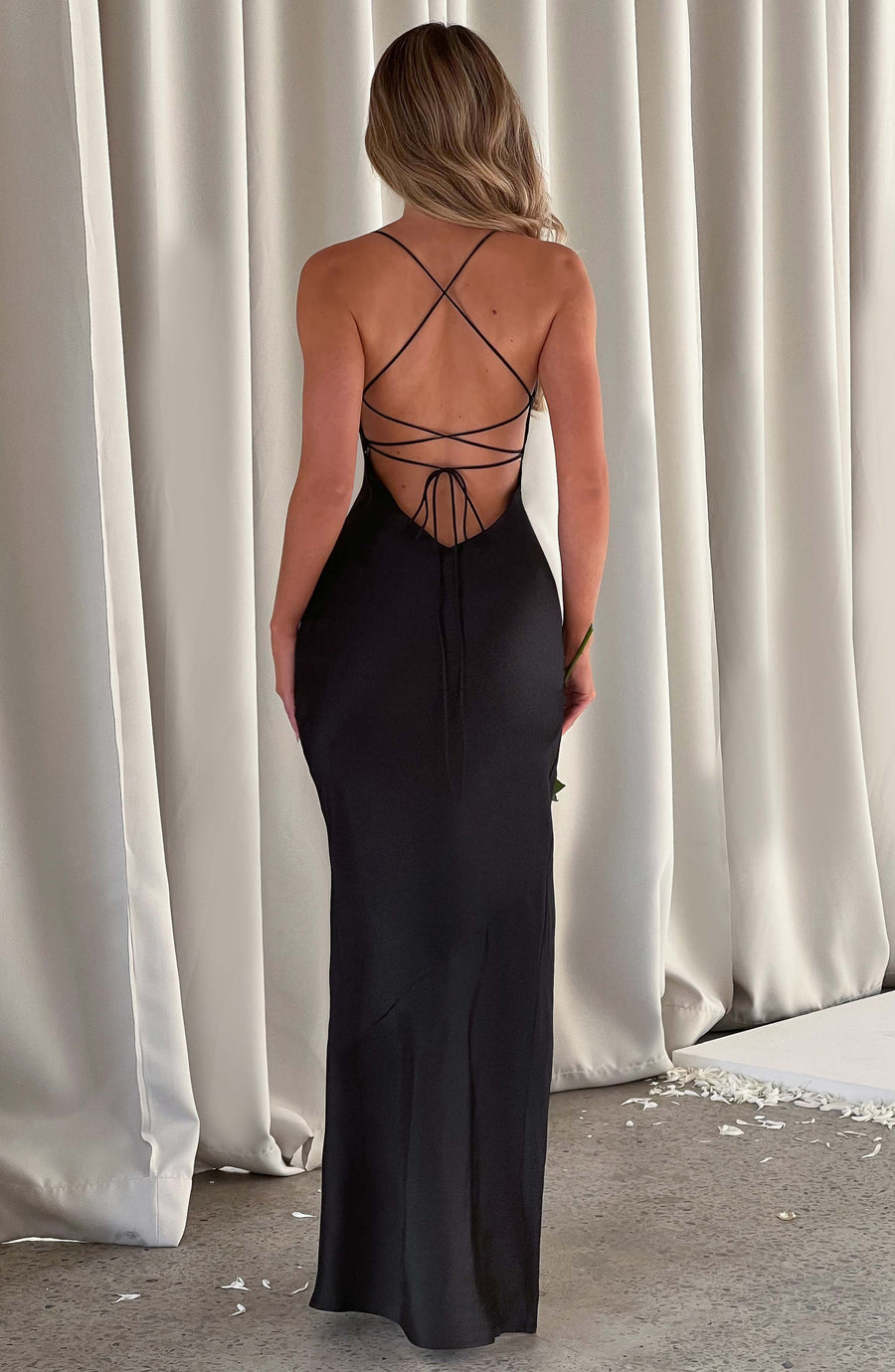 Ivy Maxi Dress – Black