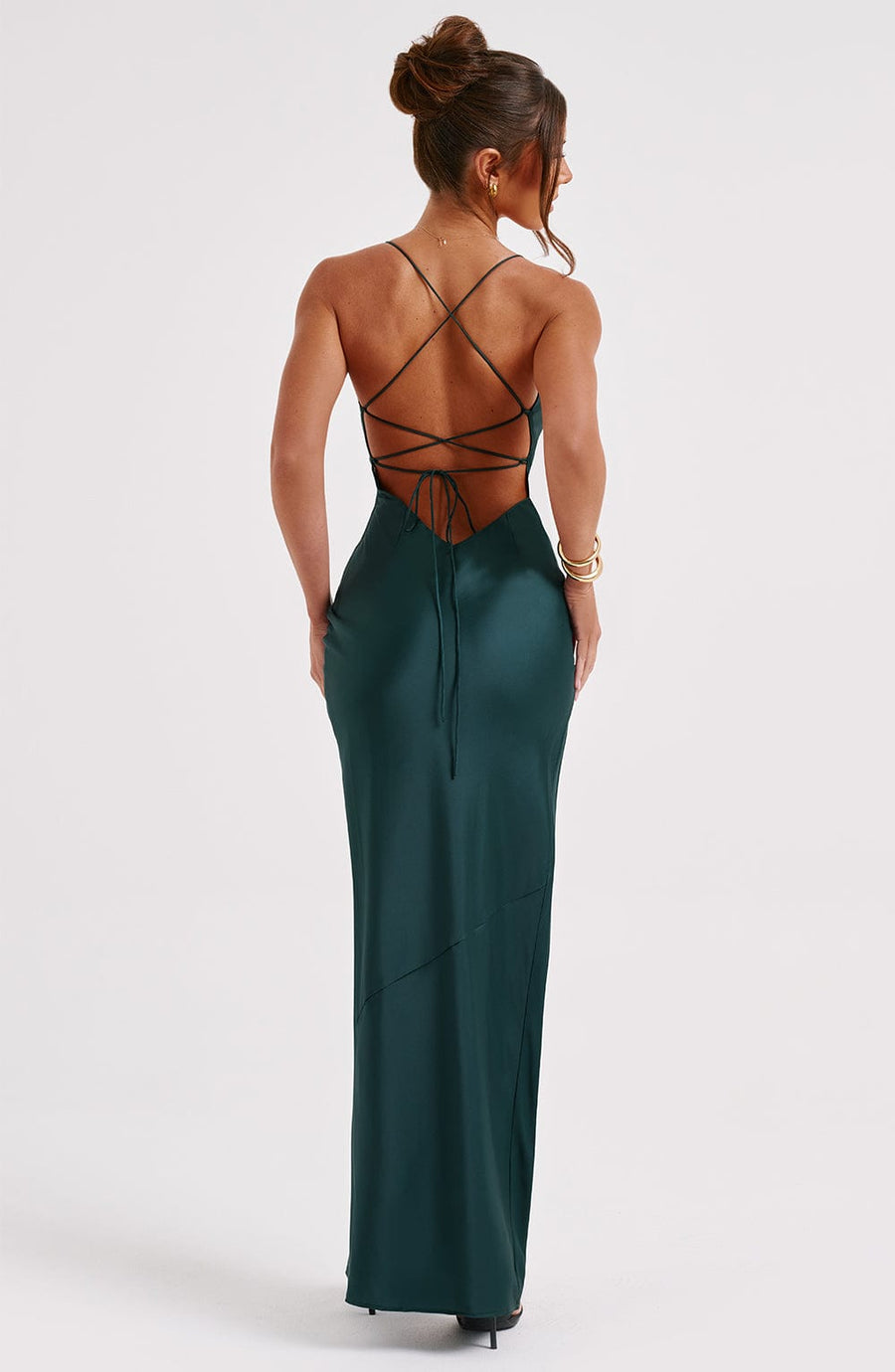 Ivy Maxi Dress – Emerald