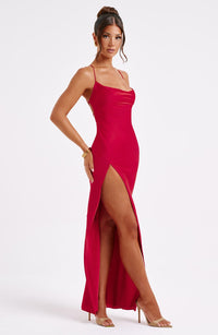 Ivy Maxi Dress – Red