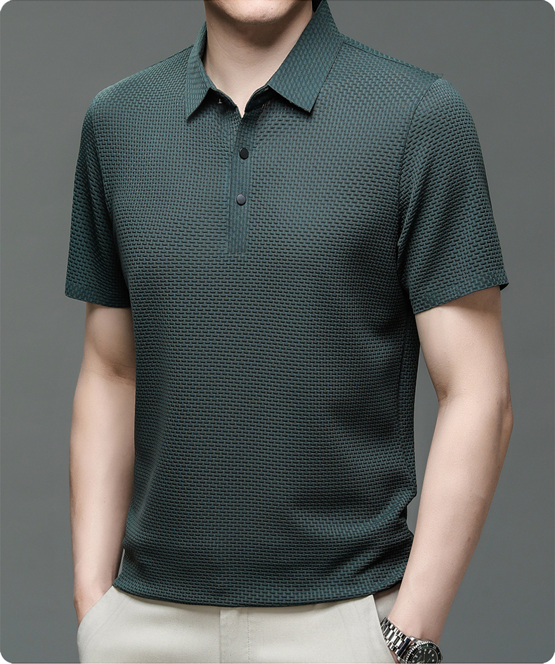 Niklas | Men's Textured Long Sleeve Casual Shirt