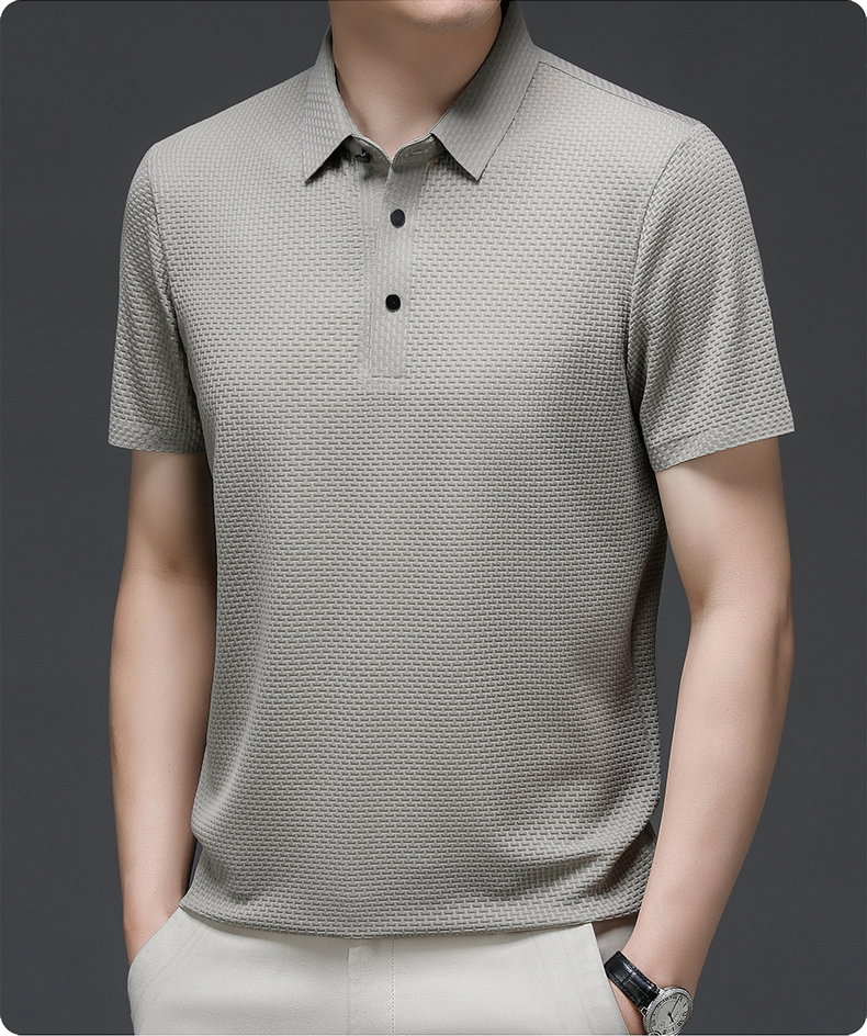 Niklas | Men's Textured Long Sleeve Casual Shirt