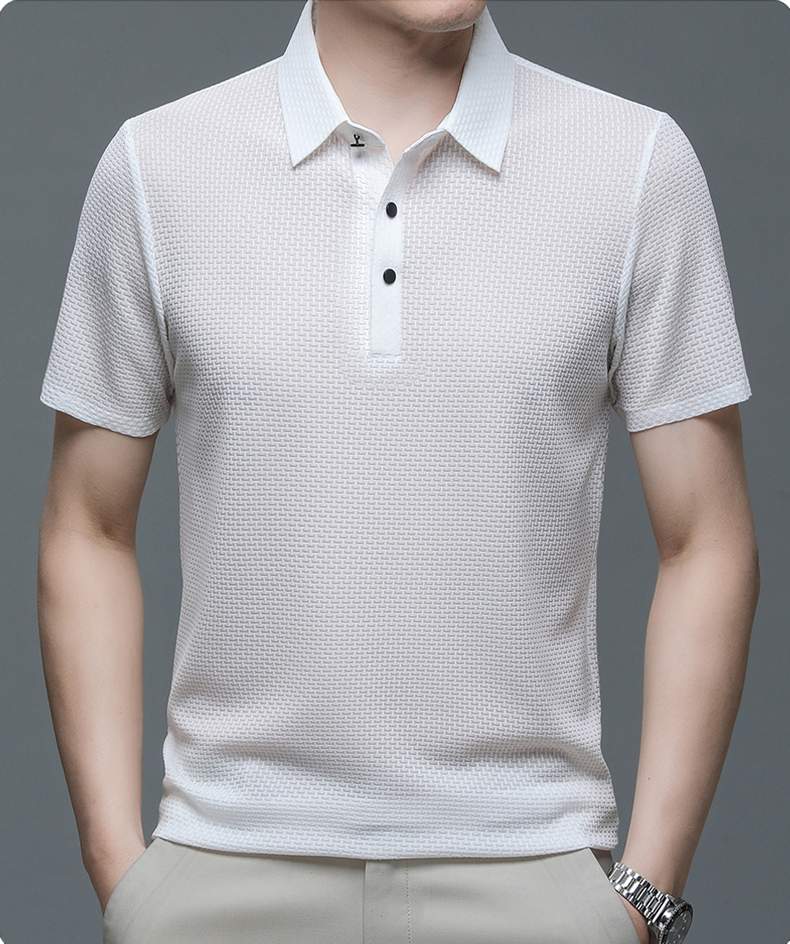 Niklas | Men's Textured Long Sleeve Casual Shirt