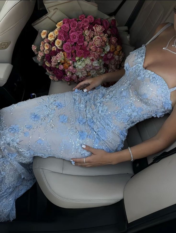 Celestine Mermaid Satin Gown