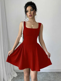 Moira Dress in Red