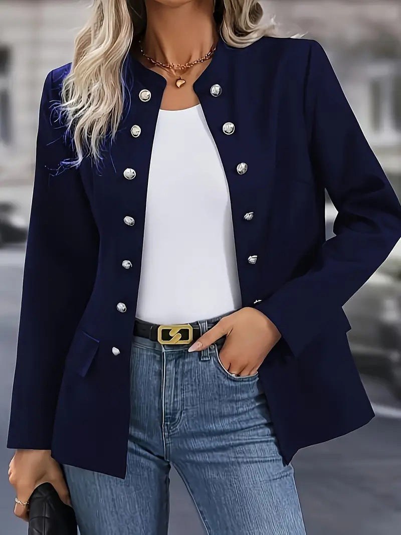 Moira Elegant Blazer in Black