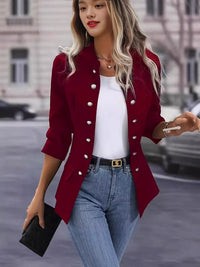 Moira Elegant Blazer in White