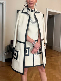 Moira Elegant Jacket in White