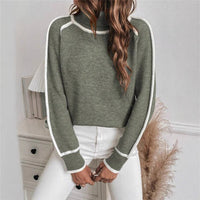 Moira Elegant Knit Sweater in Grey