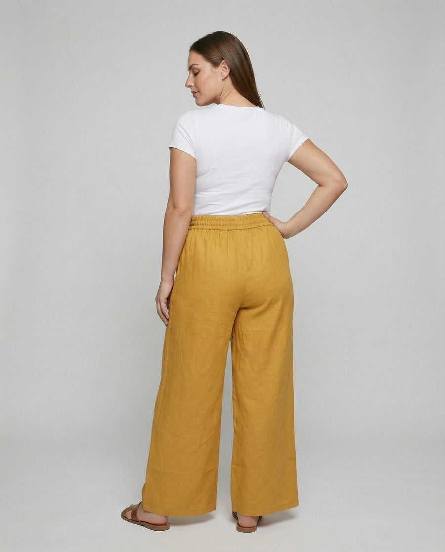Moira Linen Blend Trousers