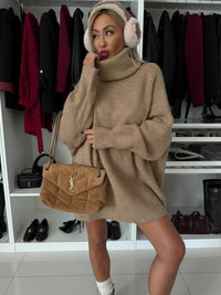 Moira Sweater with Oversized in Camel