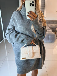 Moira Sweater with Oversized in Grey