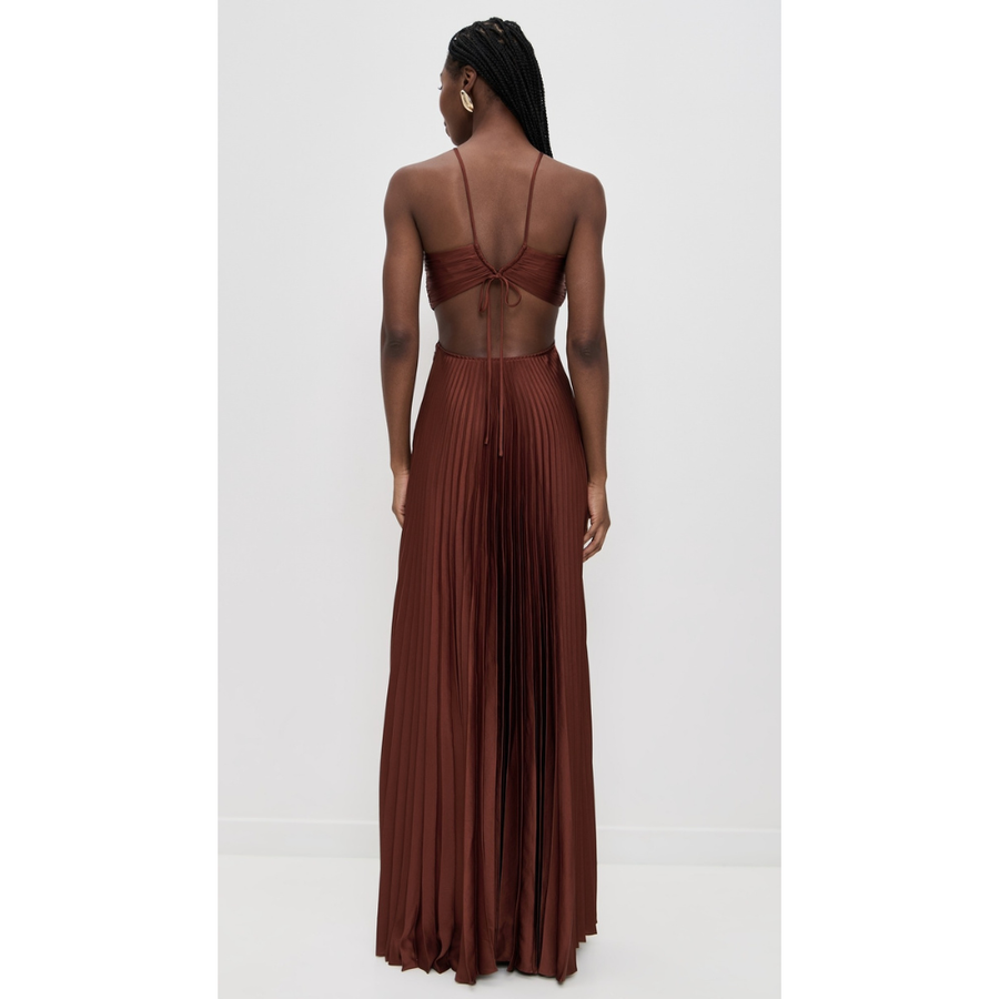 Monica | Halter Maxi Dress