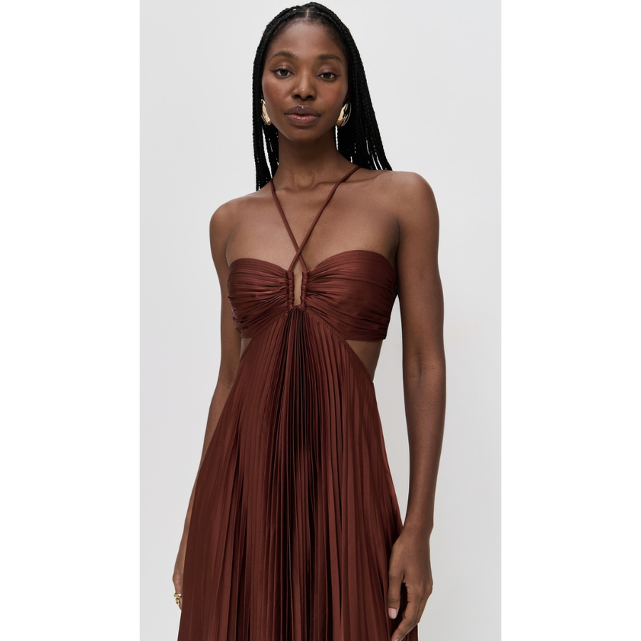 Monica | Halter Maxi Dress