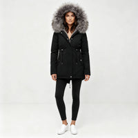 Monique Coat in Black