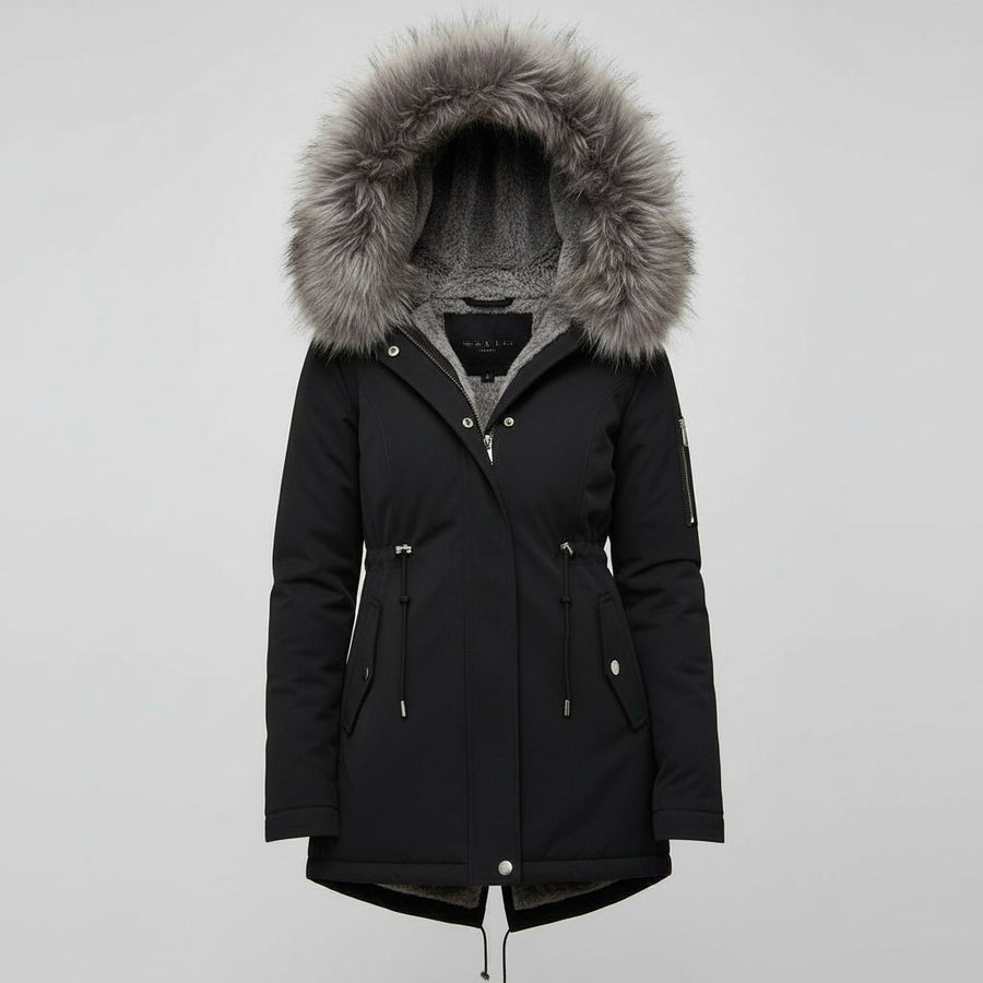 Monique Coat in Black
