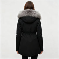 Monique Coat in Black