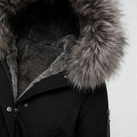 Monique Coat in Black