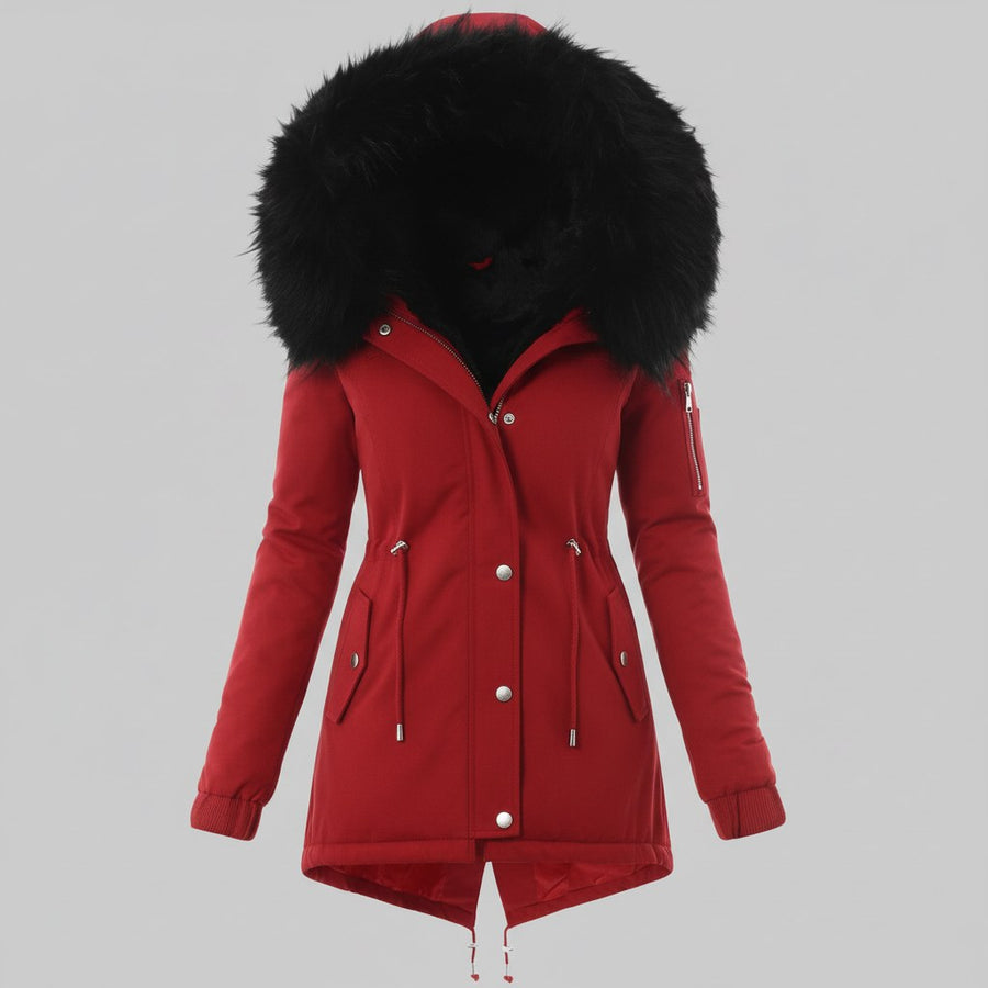 Monique Coat in Red