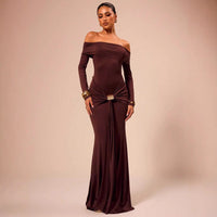 Monique Elegant Evening Dress