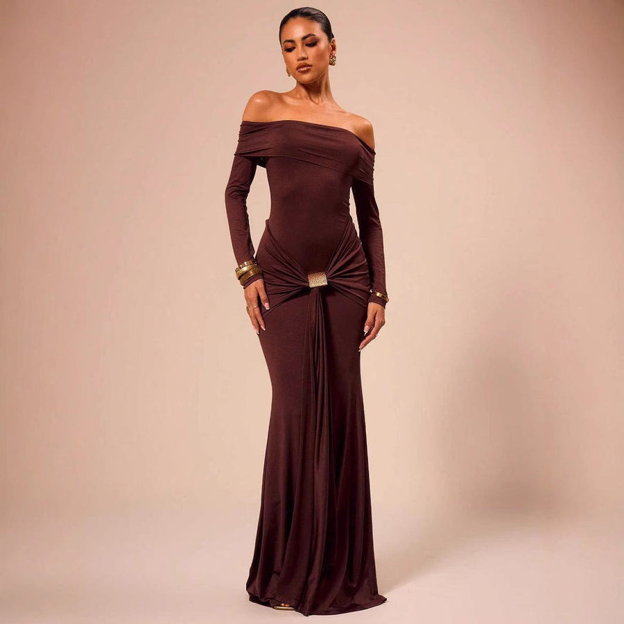 Monique Elegant Evening Dress