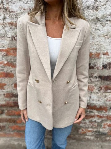 Monique Elegant Jacket in Apricot
