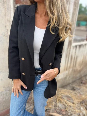 Monique Elegant Jacket in Black