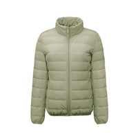 Monique Quilted Jacket in Light Green